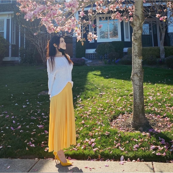 Jimmy Choo Love 100 Saffron Yellow Suede pointed toe High heels - Picture 7 of 8